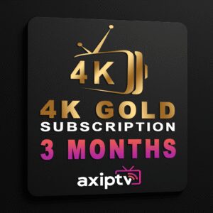 4k gold - 3 month