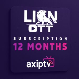 LION OTT IPTV - 12 month-min