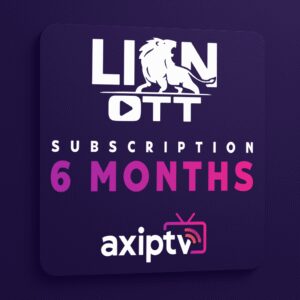 LION OTT IPTV - 6 month-min